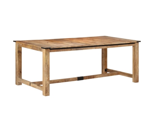 Virtuves Galds, 200X100X75 Cm, Mango Masīvkoks Vidaxl