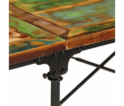 Virtuves Galds, 220X90X77 Cm, Pārstrādāts Masīvkoks Vidaxl