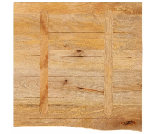 Galda Virsma, 60X60X3,8 Cm, Mango Masīvkoks Vidaxl