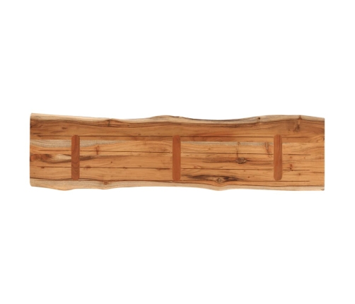 vidaXL galda virsma, 160x40x2,5 cm, taisnstūra, akācijas masīvkoks