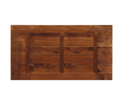 Galda Virsma, 100X60X3,8 Cm, Taisnstūra, Pārstrādāts Masīvkoks Vidaxl