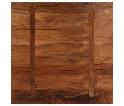 Galda Virsma, 70X70X2,5 Cm, Kvadrāta, Pārstrādāts Masīvkoks Vidaxl