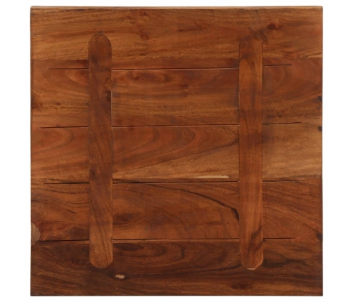 Galda Virsma, 60X60X3,8 Cm, Kvadrāta, Pārstrādāts Masīvkoks Vidaxl