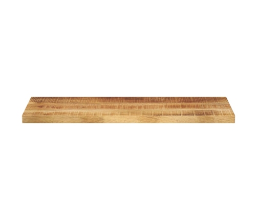 vidaXL galda virsma, 90x40x2,5 cm, taisnstūra, raupjš mango masīvkoks
