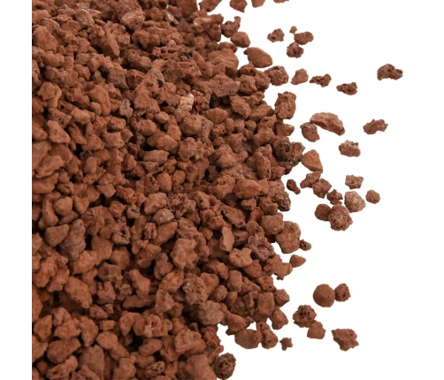 Vulkāniskie Ieži, 10 Kg, Sarkani, 5-8 Mm Vidaxl