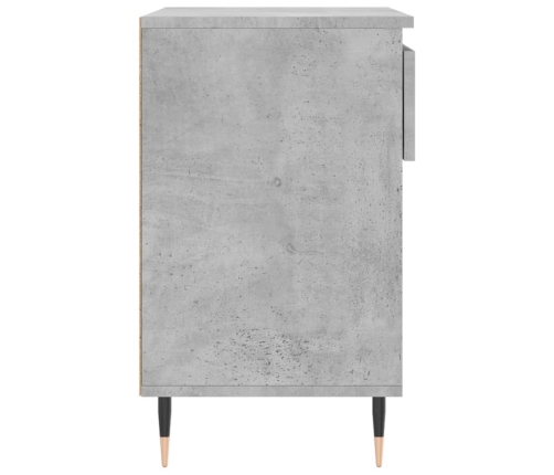 vidaXL apavu plaukts, betona pelēks, 70x36x60 cm, inženierijas koks