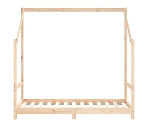 Bērnu Gultas Rāmis, 80X160 Cm, Priedes Masīvkoks Vidaxl