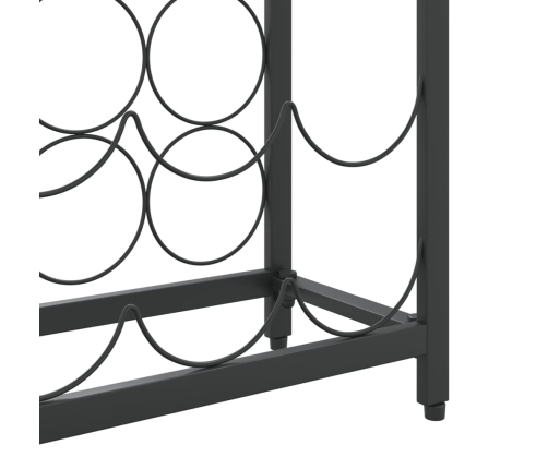 Vīna Pudeļu Plaukts 27 Pudelēm, 34X18X100 Cm, Kalta Dzelzs Vidaxl