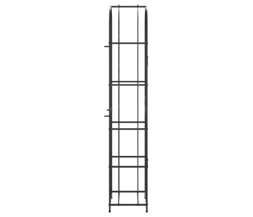 Vīna Pudeļu Plaukts 73 Pudelēm, 45X36X200 Cm, Kalta Dzelzs Vidaxl
