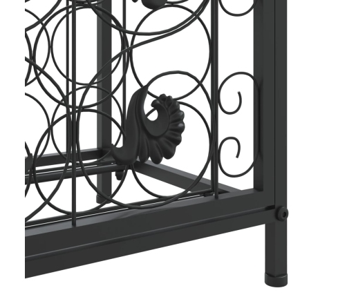 Vīna Pudeļu Plaukts 73 Pudelēm, 45X36X200 Cm, Kalta Dzelzs Vidaxl