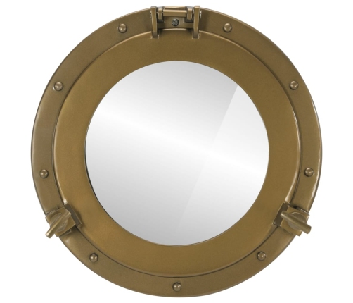 Iluminators Sienas Spogulis, Ø38 Cm, Alumīnijs Un Stikls Vidaxl