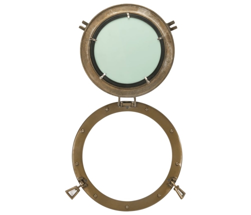 Iluminators Sienas Spogulis, Ø38 Cm, Alumīnijs Un Stikls Vidaxl