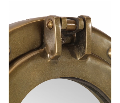 Iluminators Sienas Spogulis, Ø38 Cm, Alumīnijs Un Stikls Vidaxl