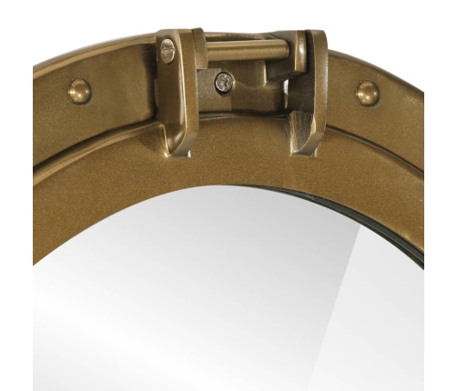 Iluminators Sienas Spogulis, Ø50 Cm, Alumīnijs Un Stikls Vidaxl