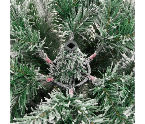 Mākslīgā Ziemassvētku Egle Ar Sniegu, 240 Cm Vidaxl