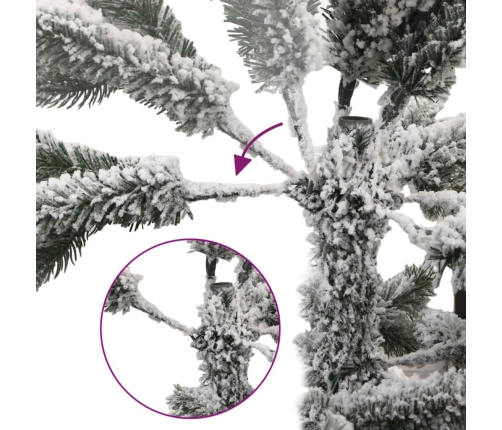 Mākslīgā Ziemassvētku Egle Ar Sniegu, 210 Cm Vidaxl