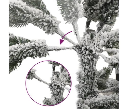 Mākslīgā Ziemassvētku Egle Ar Sniegu, 240 Cm Vidaxl