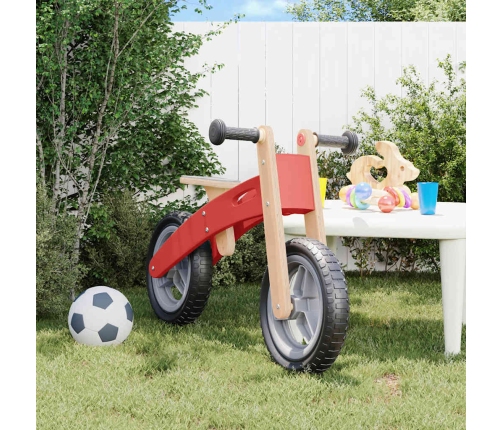 vidaXL bērnu līdzsvara ritenis, sarkans