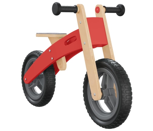 vidaXL bērnu līdzsvara ritenis, sarkans