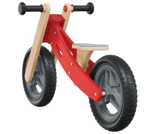 vidaXL bērnu līdzsvara ritenis, sarkans