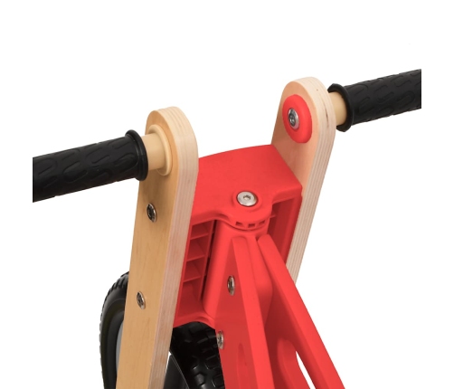 vidaXL bērnu līdzsvara ritenis, sarkans