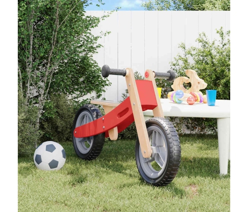 vidaXL bērnu līdzsvara ritenis, sarkans