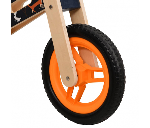 Līdzsvara Ritenis Bērniem, Oranžs Ar Apdruku Vidaxl