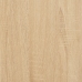 vidaXL 2-līmeņu sienas plaukts, ozola, 60x21x51 cm, inženierijas koks