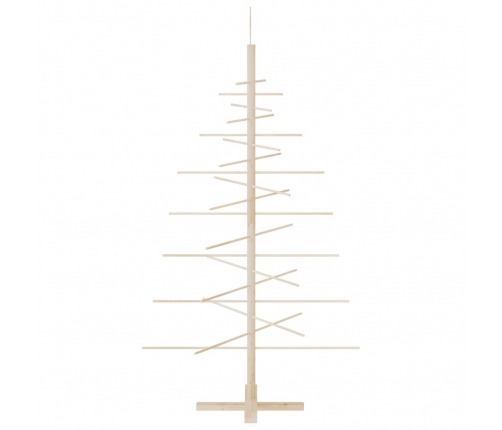 vidaXL koka Ziemassvētku eglīte dekorēšanai, 150 cm, priedes masīvkoks