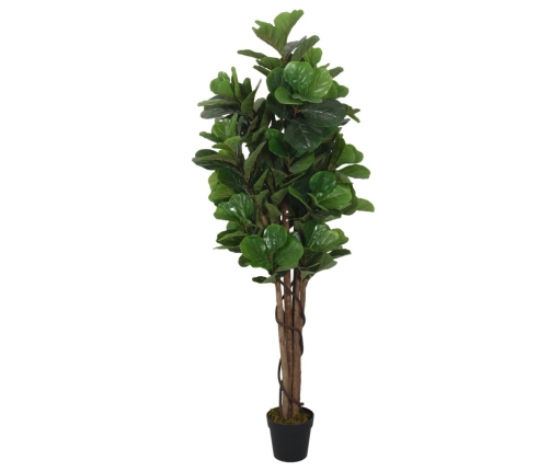 vidaXL mākslīgais vīģes koks, 180 lapas, 150 cm, zaļš