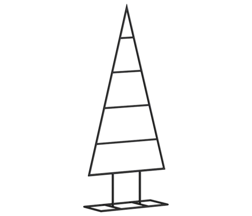vidaXL Ziemassvētku eglīte, metāls, melna, 60 cm