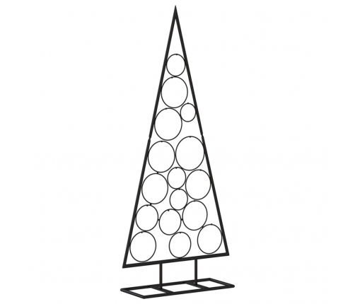 Dekoratīva Ziemassvētku Eglīte, Metāls, Melna, 125 Cm Vidaxl