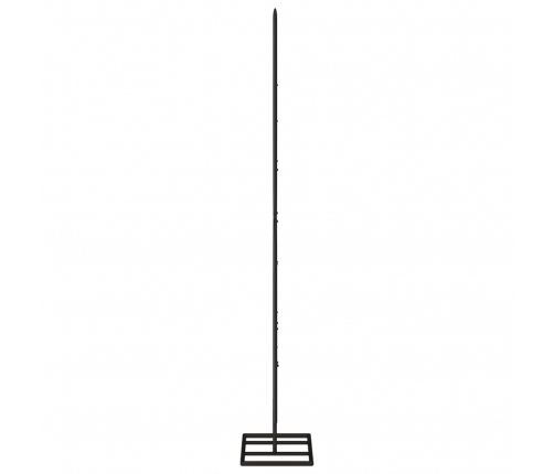 Dekoratīva Ziemassvētku Eglīte, Metāls, Melna, 125 Cm Vidaxl