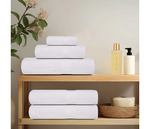 Viesu Dvieļi 10 Gab Balti 30X50 Cm 360 Gsm 100% Kokvilna Vidaxl