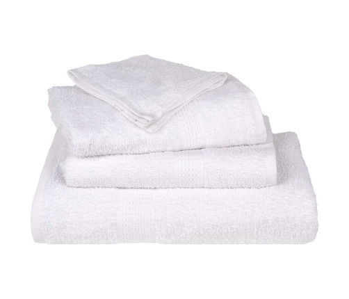 Viesu Dvieļi 10 Gab Balti 30X50 Cm 360 Gsm 100% Kokvilna Vidaxl