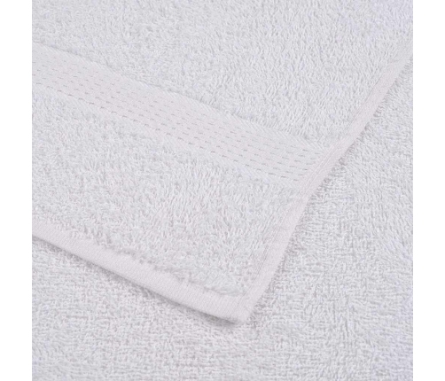 Viesu Dvieļi 10 Gab Balti 30X50 Cm 360 Gsm 100% Kokvilna Vidaxl