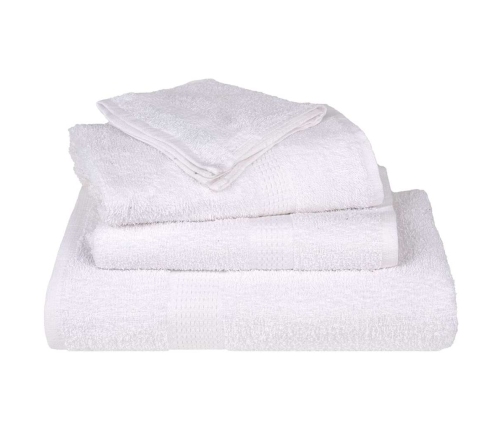 Viesu Dvieļi 50 Gab Balti 30X50 Cm 360 Gsm 100% Kokvilna Vidaxl