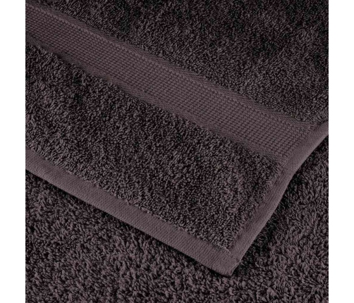 Viesu Dvieļi 50 Gab. Antracīts 30X50 Cm 360 Gsm 100% Kokvilna Vidaxl