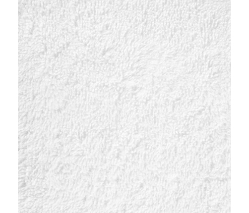 vidaXL viesu dvieļi SOLUND, 50 gab., balti, 30x50 cm, 600gsm