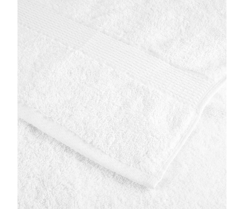 vidaXL viesu dvieļi SOLUND, 50 gab., balti, 30x50 cm, 600gsm