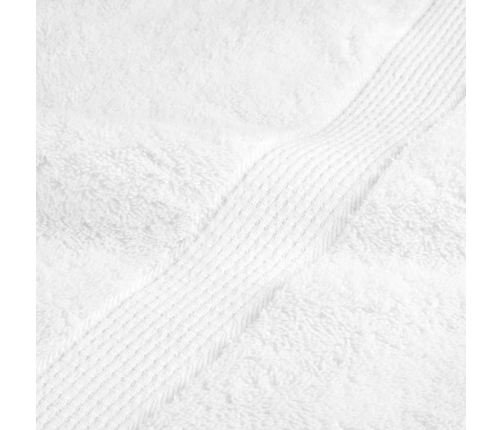 vidaXL viesu dvieļi SOLUND, 50 gab., balti, 30x50 cm, 600gsm