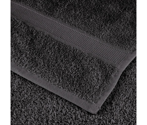 vidaXL viesu dvieļi SOLUND, 20 gab., antracītpelēki, 30x50 cm, 600 gsm