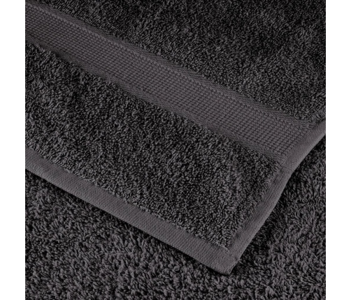 vidaXL viesu dvieļi SOLUND, 50 gab., antracītpelēki, 30x50 cm, 600 gsm