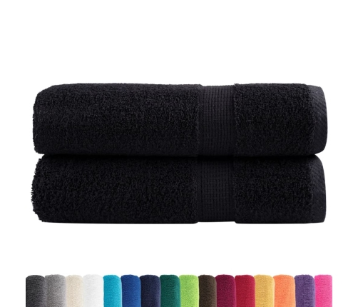 vidaXL vannas dvieļi SOLUND, 2 gab., 100x150 cm, 600 gsm