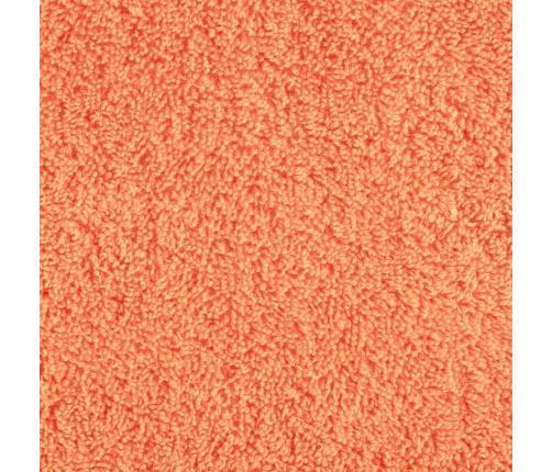 vidaXL dvieļu komplekts SOLUND, 12 gab., oranži, 600 gsm