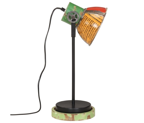 vidaXL galda lampa, krāsaina, 25 W, 17x17x50 cm, E27