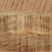 vidaXL konsoles galdiņš, 110x30x75 cm, neapstrādāts mango koks, dzelzs