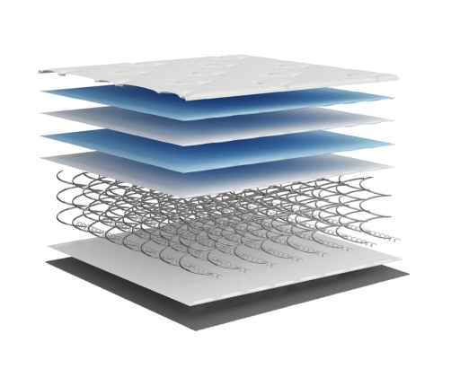 vidaXL atsperu matracis, Medium Firm, 180x200 cm