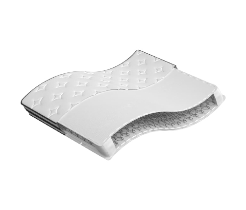 vidaXL Bonnell atsperu matracis, Medium, 180x200 cm