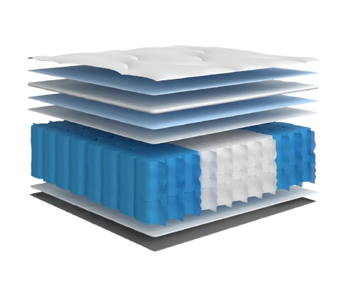 vidaXL atsperu matracis, Medium, 180x200 cm